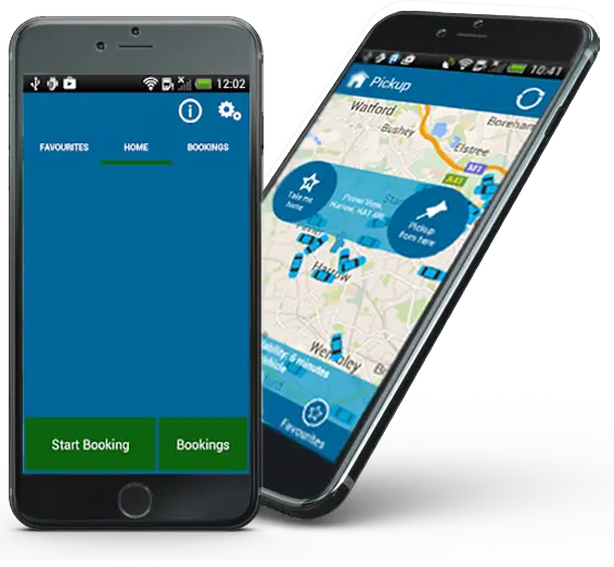 Hazlemere Airport Cabs Mobile App